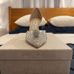 Jimmy Choo Sabine Crystal Pump